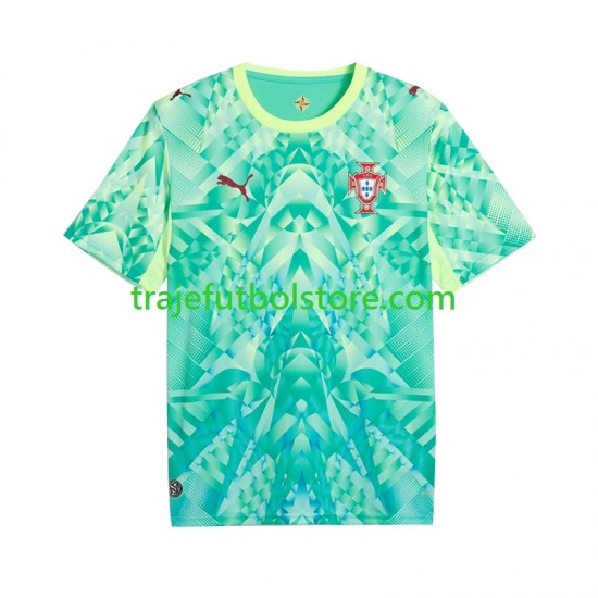 Camiseta 1ª Portugal Portero Hombre Copa Mundial 2026 Manga Corta