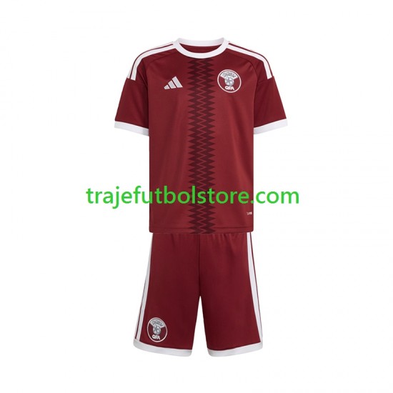 Camiseta 1ª Catar Niño 2026 Manga Corta
