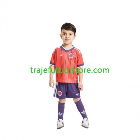 Camiseta 2ª Escocia Niño Copa Mundial 2026 Manga Corta