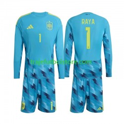 Camiseta 1ª España David Raya 1 Portero Niño Copa Mundial 2026 ML
