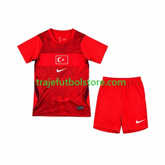 Camiseta 1ª Turquía Niño Copa Mundial 2026 Manga Corta