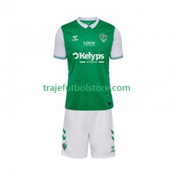 Camiseta 1ª AS Saint-Etienne Niño 2025-2026 Manga Corta