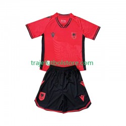 Camiseta 1ª Albania Niño 2026 Manga Corta