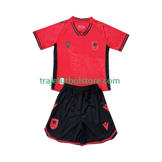 Camiseta 1ª Albania Niño 2026 Manga Corta