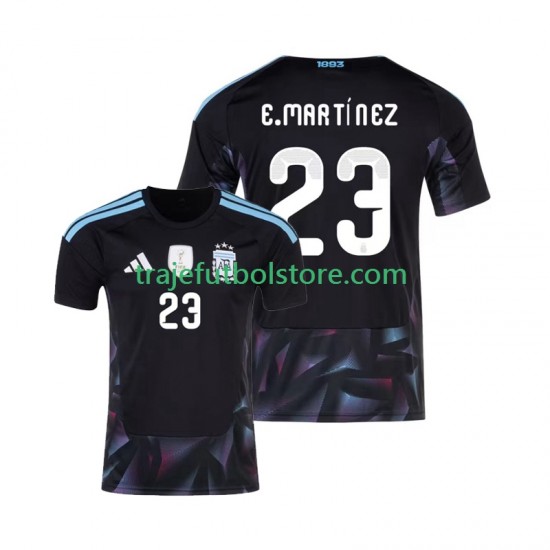 Camiseta 1ª Argentina Emiliano Martinez 23 Portero Hombre Copa Mundial 2026 Manga Corta