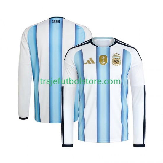 Camiseta 1ª Argentina Hombre Copa Mundial 2026 ML