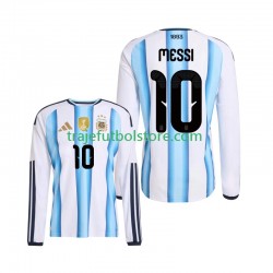Camiseta 1ª Argentina Lionel Messi 10 Hombre Copa Mundial 2026 ML