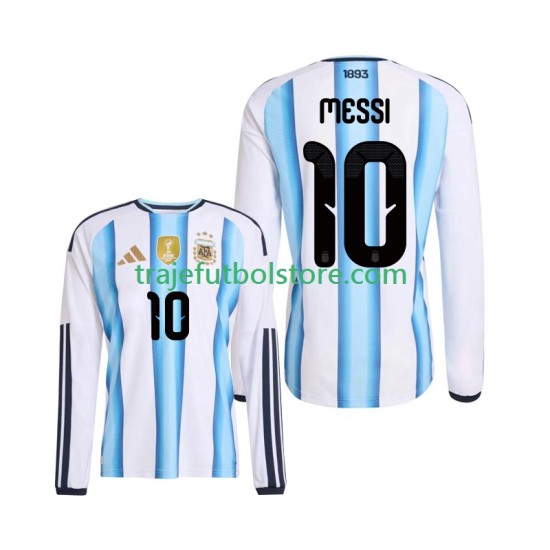Camiseta 1ª Argentina Lionel Messi 10 Hombre Copa Mundial 2026 ML