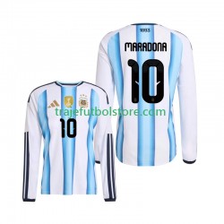 Camiseta 1ª Argentina Maradona 10 Hombre Copa Mundial 2026 ML