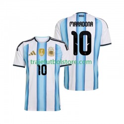 Camiseta 1ª Argentina Maradona 10 Hombre Copa Mundial 2026 Manga Corta