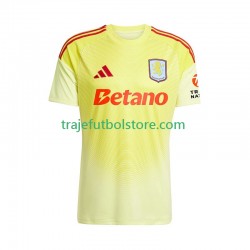 Camiseta 2ª Aston Villa Portero Hombre 2025-2026 Manga Corta