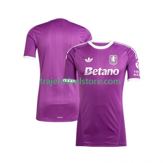 Camiseta 3ª Aston Villa Portero Hombre 2025-2026 Manga Corta