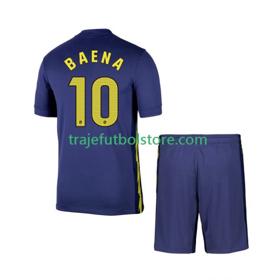 Camiseta 2ª Atlético Madrid Alex Baena 10 Niño 2025-2026 Manga Corta