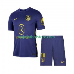 Camiseta 2ª Atlético Madrid Alex Baena 10 Niño 2025-2026 Manga Corta