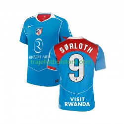 Camiseta 3ª Atlético Madrid Alexander Sorloth 9 Hombre 2025-2026 Manga Corta