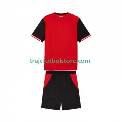 Camiseta 1ª Austria Niño Copa Mundial 2026 Manga Corta