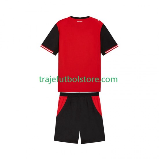 Camiseta 1ª Austria Niño Copa Mundial 2026 Manga Corta