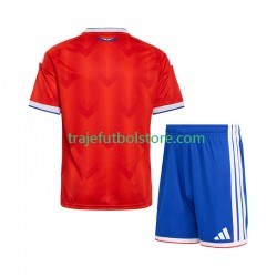 Camiseta 1ª Chile Niño 2026 Manga Corta