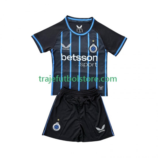 Camiseta 1ª Club Brugge Niño 2025-2026 Manga Corta