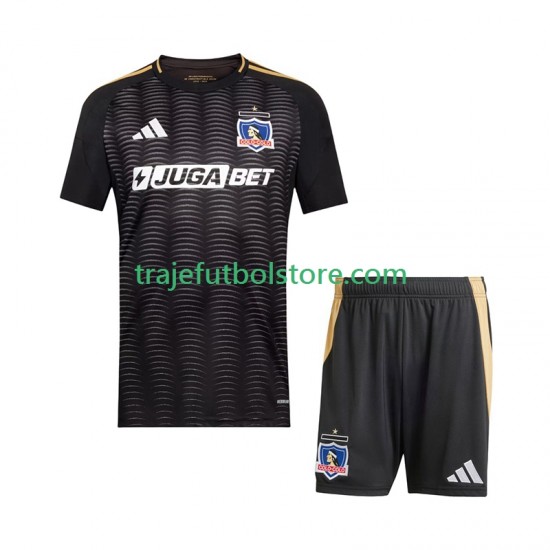 Camiseta 2ª Colo-Colo Niño 2025-2026 Manga Corta