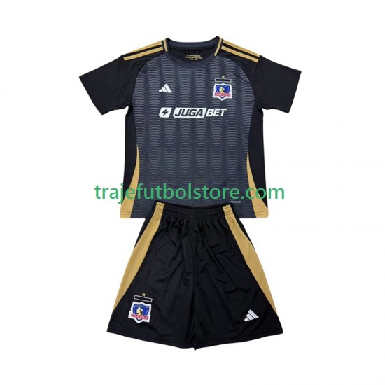 Camiseta 2ª Colo-Colo Niño 2025-2026 Manga Corta