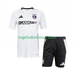 Camiseta 1ª Colo-Colo Niño 2025-2026 Manga Corta