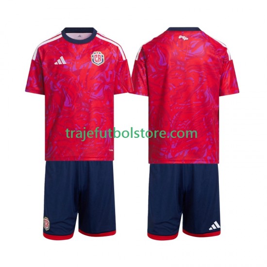 Camiseta 1ª Costa Rica Niño 2026 Manga Corta