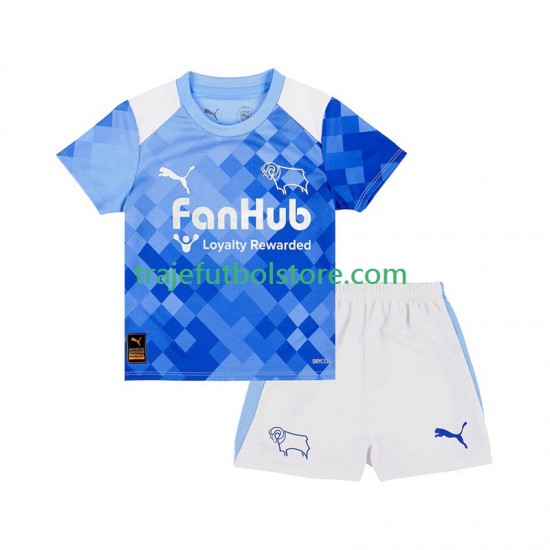 Camiseta 3ª Derby County Niño 2025-2026 Manga Corta