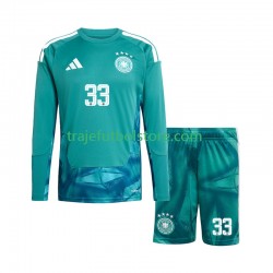 Camiseta 1ª Alemania Alexander Nubel 33 Portero Niño Copa Mundial 2026 ML