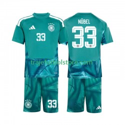 Camiseta 1ª Alemania Alexander Nubel 33 Portero Niño Copa Mundial 2026 Manga Corta