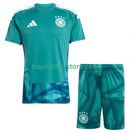 Camiseta 1ª Alemania Portero Niño Copa Mundial 2026 Manga Corta