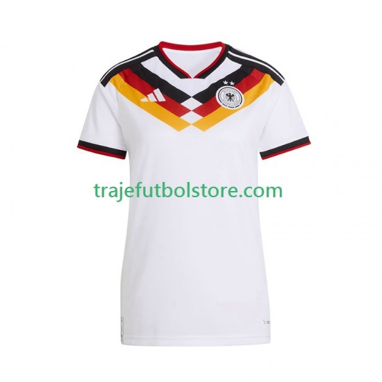 Camiseta 1ª Alemania Mujer Copa Mundial 2026 Manga Corta