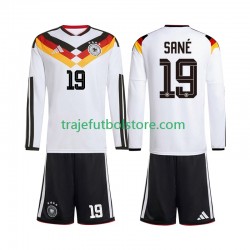 Camiseta 1ª Alemania Leroy Sane 19 Niño Copa Mundial 2026 ML