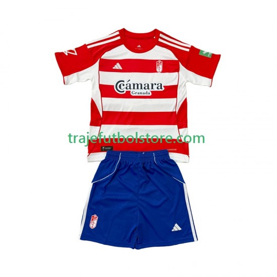 Camiseta 1ª Granada Niño 2025-2026 Manga Corta