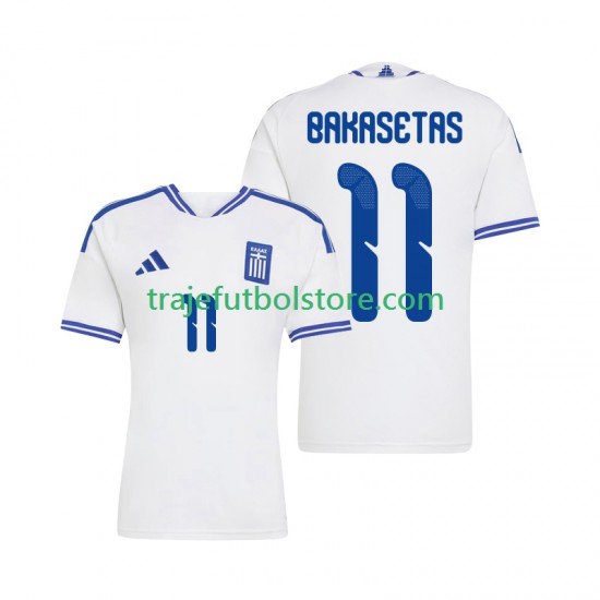 Camiseta 1ª Grecia Anastasios Bakasetas 11 Hombre 2026 Manga Corta