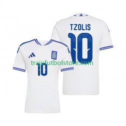 Camiseta 1ª Grecia Christos Tzolis 10 Hombre 2026 Manga Corta