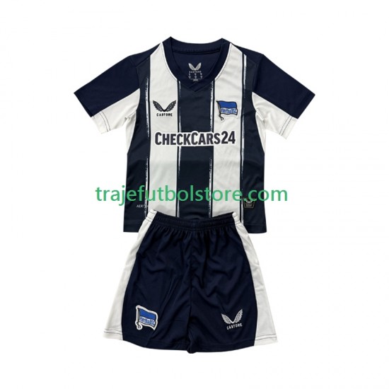Camiseta 1ª Hertha BSC Niño 2025-2026 Manga Corta