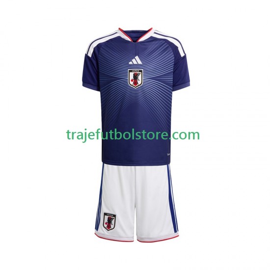 Camiseta 1ª Japón Niño Copa Mundial 2026 Manga Corta