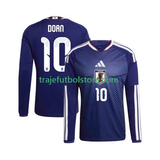 Camiseta 1ª Japón Ritsu Doan 10 Hombre Copa Mundial 2026 ML