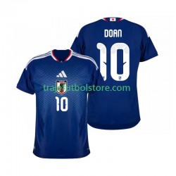 Camiseta 1ª Japón Ritsu Doan 10 Hombre Copa Mundial 2026 Manga Corta