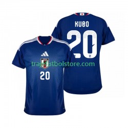Camiseta 1ª Japón Kubo 20 Hombre Copa Mundial 2026 Manga Corta
