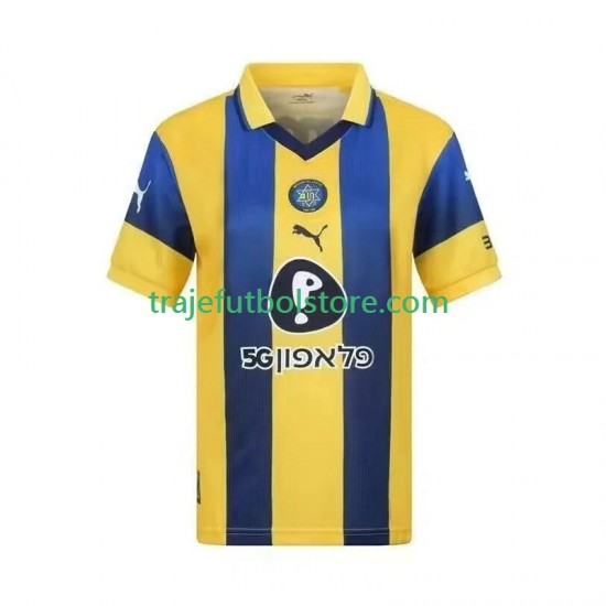 Camiseta 1ª Maccabi Tel Aviv Hombre 2025-2026 Manga Corta