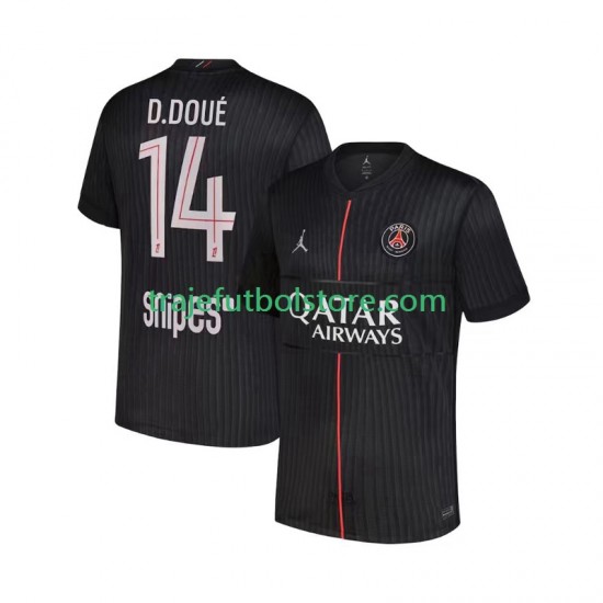 Camiseta 4ª Paris Saint-Germain Desire Doue 14 Hombre 2025-2026 Manga Corta