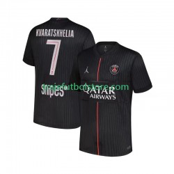 Camiseta 4ª Paris Saint-Germain Khvicha Kvaratskhelia 7 Hombre 2025-2026 Manga Corta