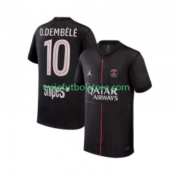 Camiseta 4ª Paris Saint-Germain Ousmane Dembele 10 Hombre 2025-2026 Manga Corta