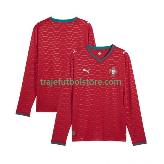 Camiseta 1ª Portugal Hombre Copa Mundial 2026 ML