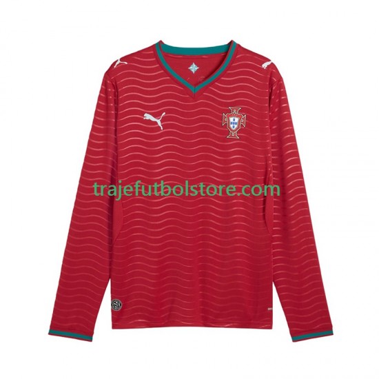 Camiseta 1ª Portugal Hombre Copa Mundial 2026 ML