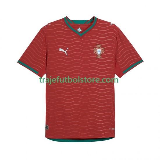 Camiseta 1ª Portugal Hombre Copa Mundial 2026 Manga Corta