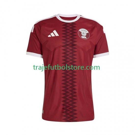 Camiseta 1ª Catar Hombre Copa Mundial 2026 Manga Corta