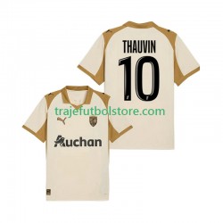 Camiseta 3ª RC Lens Florian Thauvin 10 Hombre 2025-2026 Manga Corta